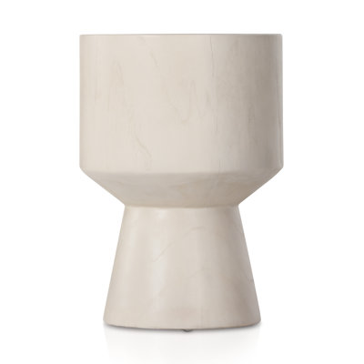 Jovie Outdoor Round Teak Side Table