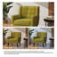 Jaqueze 73.4 Cm Wide Tufted Armchair-72026056