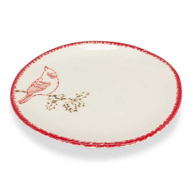 Cardinal Stamp Small Plate