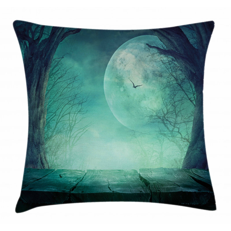 Housse de coussin décoratif d’intérieur/extérieur 28 po halloween