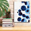  «Blue Drops 2» par Annie Warren, art mural sur toile, 12 po x 16 po
