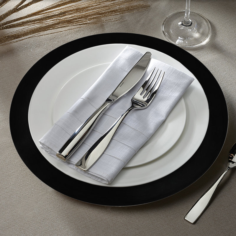 Plat de service 13 po