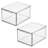 Stackable Kitchen Storage Drawer - Pull-Out Sliding Bin for Fridge, Pantry, Under-Sink, or Cabinet
