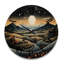 Horloge murale en bois massif Novalie-134945572