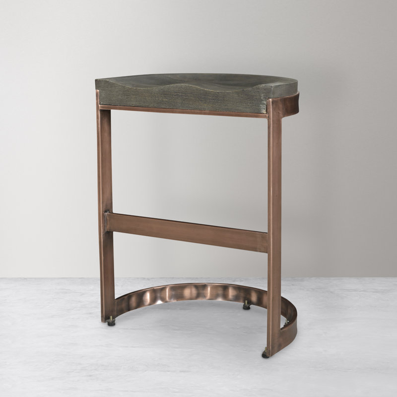 Carrera Counter Stool with Metal Frame, Counter Stool (26" Seat Height)