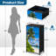Commode pour commode de chambre à coucher pour commode Paradise beach tropical Island Commodes et commodes en tissu avec bacs de rangement à 4 tiroirs