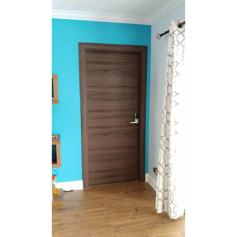 Dalle de porte standard en bois massif Planum Flush, 30 po x 80 po