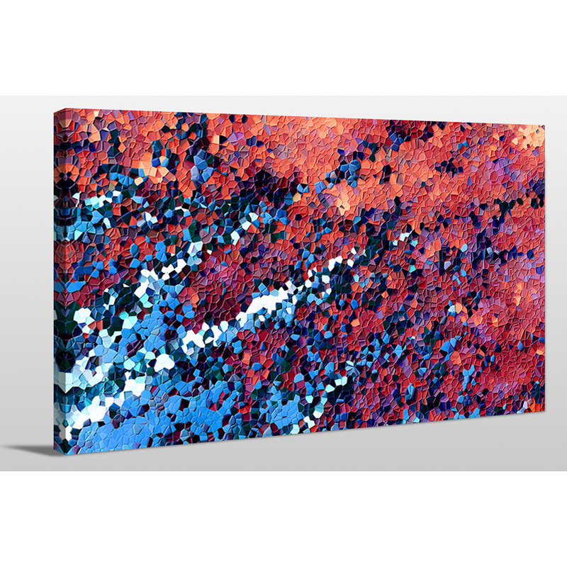 «Le SEIGNEUR est Son Nom. Amos 9: 6 ', reproduction d'art, H 36 po x l 60 po x P 1,5 po, Toile tendue