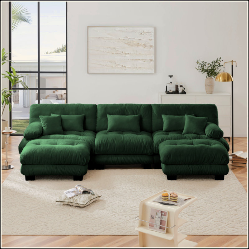 Canapé modulaire Luxury Luxury, Vert