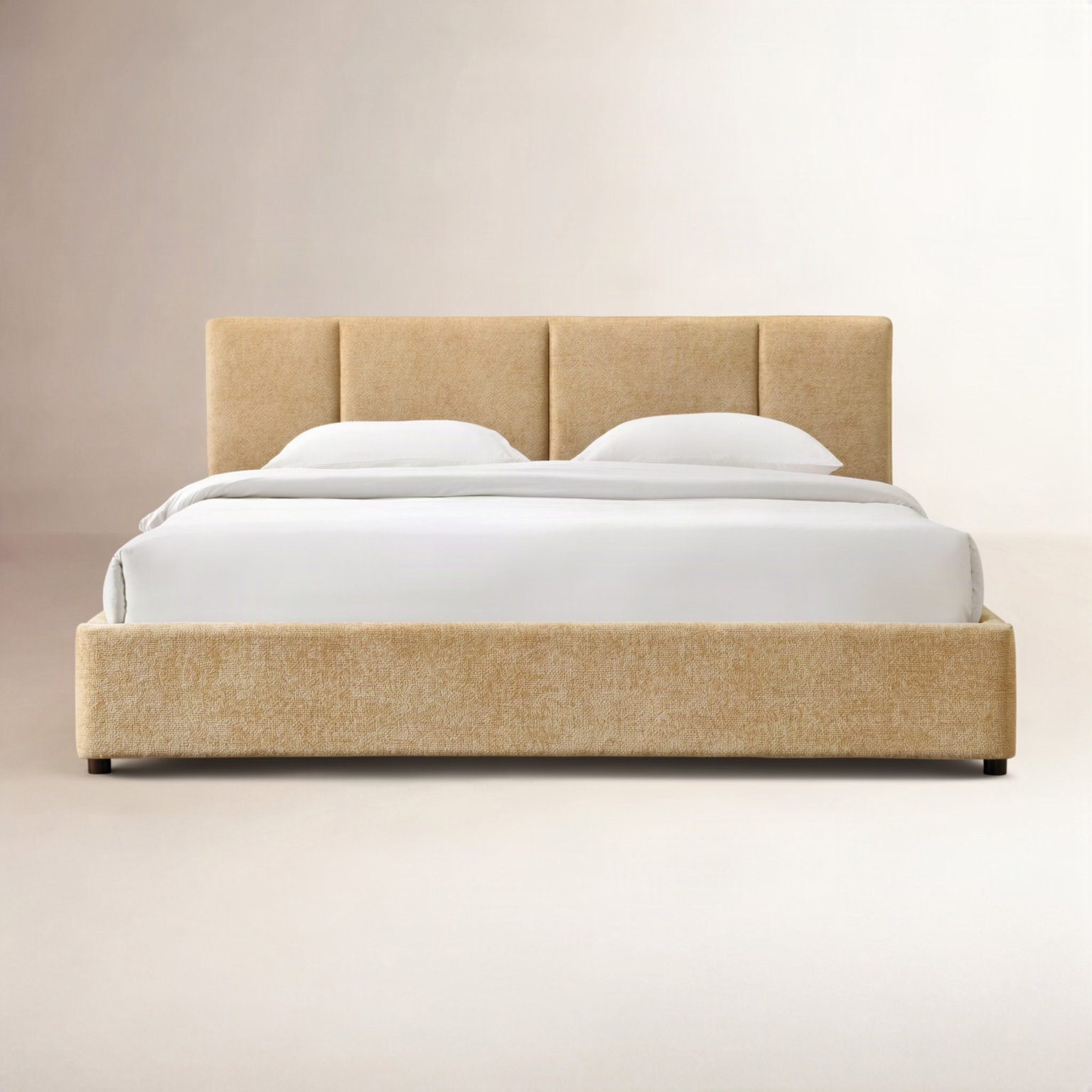 Ruthie Upholstered Bed, King, Sand
