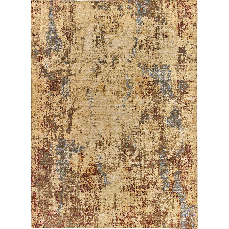 Anice Abstract Flat Weave Area Rug, Rectangle 200 x 285 cm