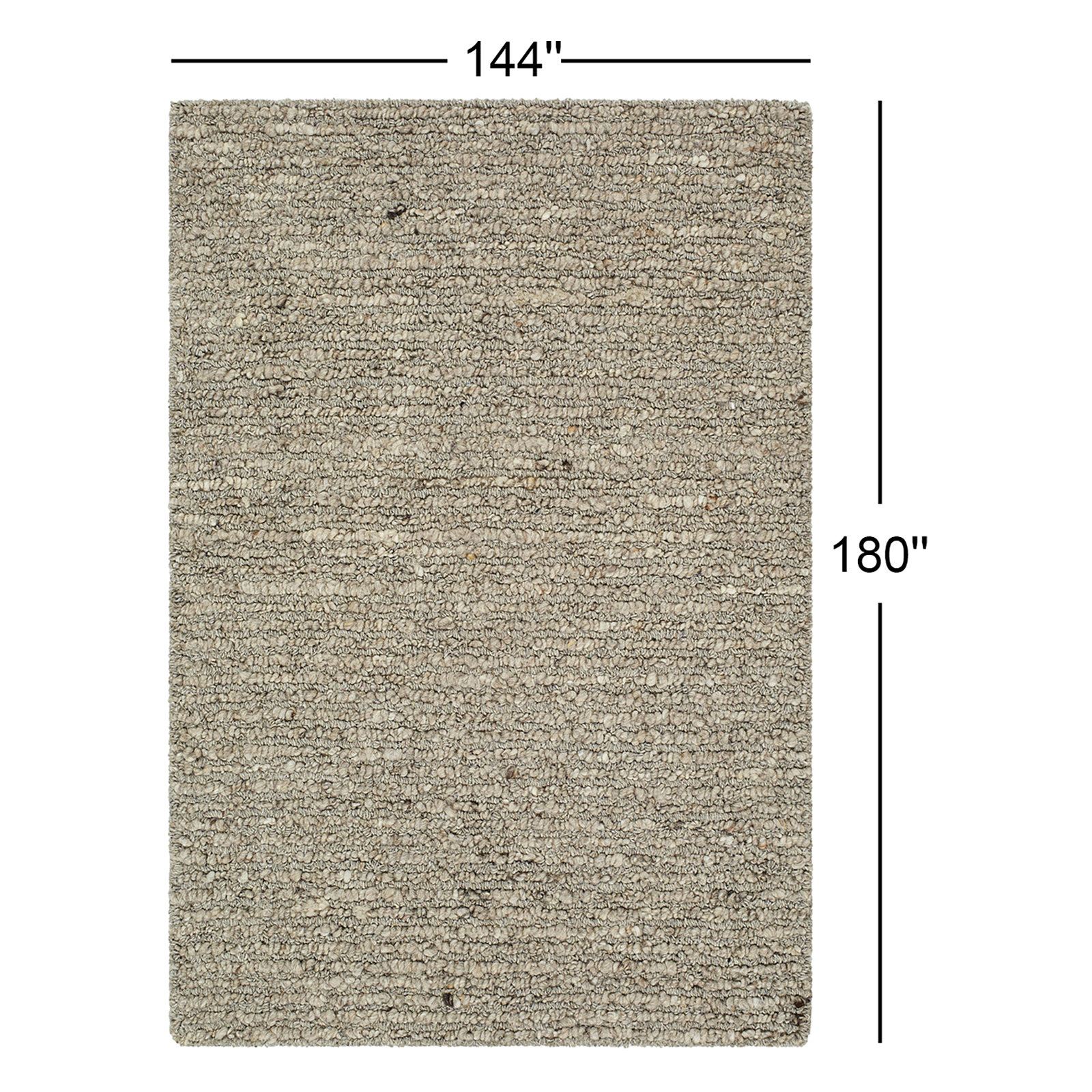 Amhurst Hand-Tufted Wool Rug, Rectangle 12' x 15'