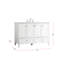 Ensemble de meuble-lavabo simple 48 po Selma-348516762