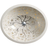 KOHLER Mille Fleurs Caxton®, ARTIST EDITIONS Oval Undermount Bathroom Sink