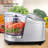 1.5-Cup One-Touch Electric Food Chopper, 100W Mini Food Processor & Meat Grinder with Stainless Steel Blade, for Chopping, Mincing, Mixing & Blending Vegetables, Fruits, Nuts, Meats (Silver)-123431086