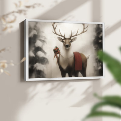 Chirstmas Art-DCCCLXXVI -Framed Print - Restickable