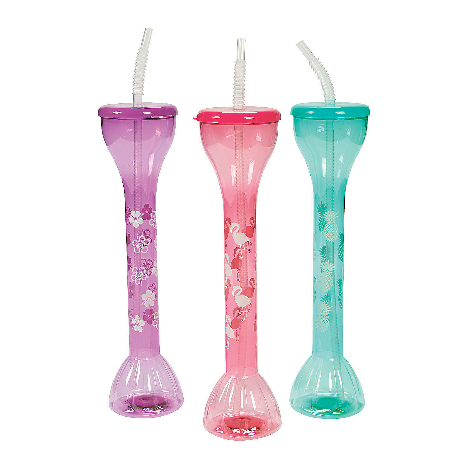 Oriental Trading Company Disposable Plastic Straws & Drink