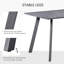 Claunch Metal Base Dining Table