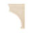 14 in x 3-7/8 in x 9 in Unfinished Large Solid Traditional Plain Wood Bracket Corbel-104563338-51892980
