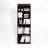 Simply Home Adjustable Shelf Bookcase, 5-Tier, Darkwood-114637315