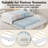 Modern Farmhouse Wood Platform Bed With Trundle, Twin/Full Size, Scalloped Headboard,Solid Wood + Mdf Frame, White Finish, Space-Saving For Small Bedroom-104913320