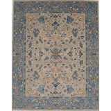 Clearance One-of-a-Kind Rectangle 9'1" X 11'6" Hand Knotted Area Rug