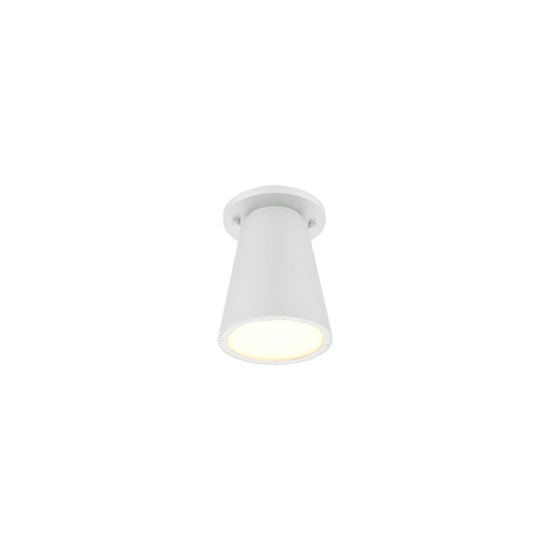 Hartford LED Outdoor Flush Mount, White