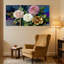 «Rose Three Three Rose», ensemble de 3 impressions sur toile-351200766