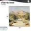 Toile Beige Desert Mountain Stream, conception de Petal Prints Design-130635273