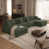 Green Chenille