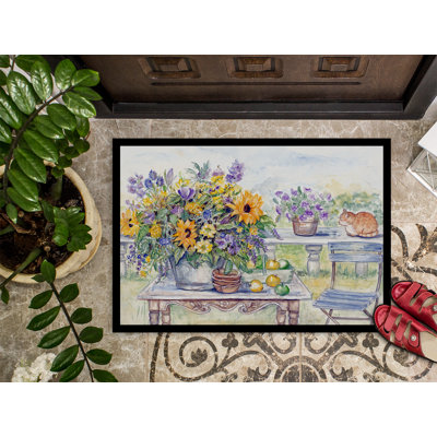 Alejos Non-Slip Outdoor Doormat