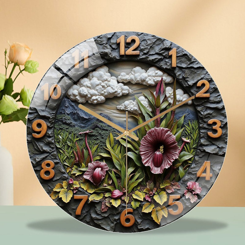 Horloge murale 12 po