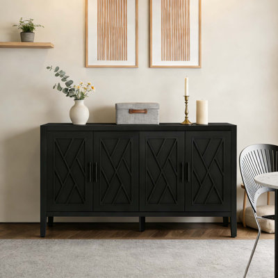 Buffet 60 pouces avec 4 portes