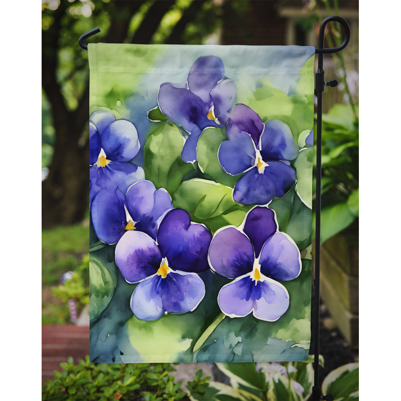 Double Sided 15.5'' H x 11.25'' W Polyester Garden Flag
