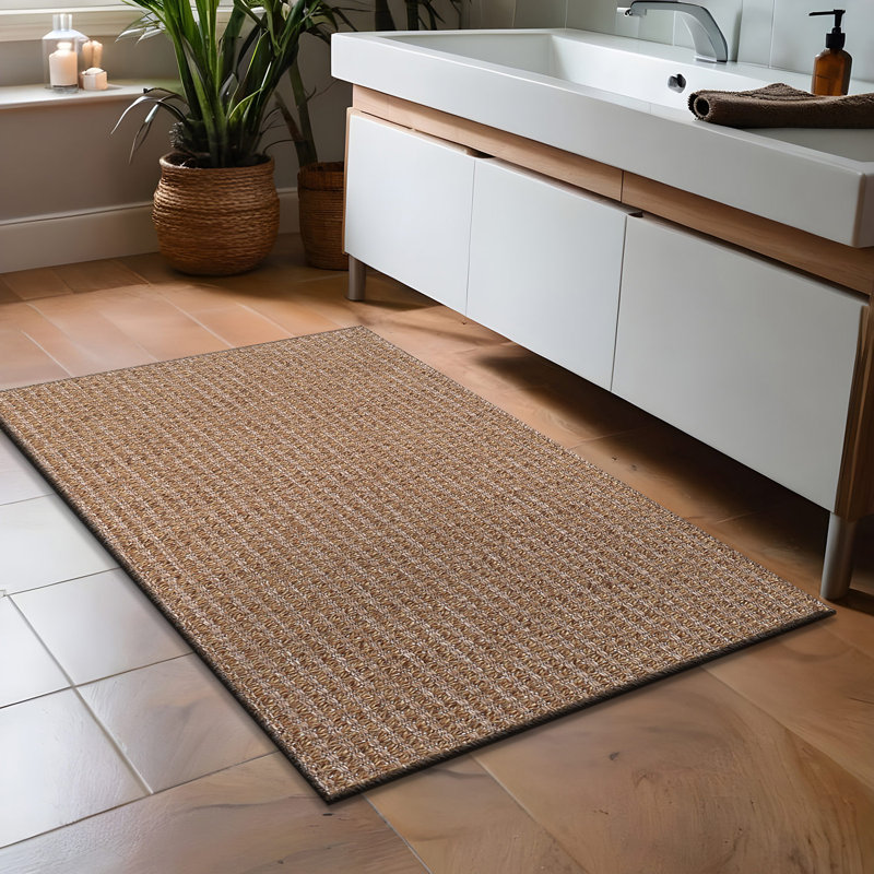 Tapis beige naturel Nadene, Rectangle 2 pi x 3 pi