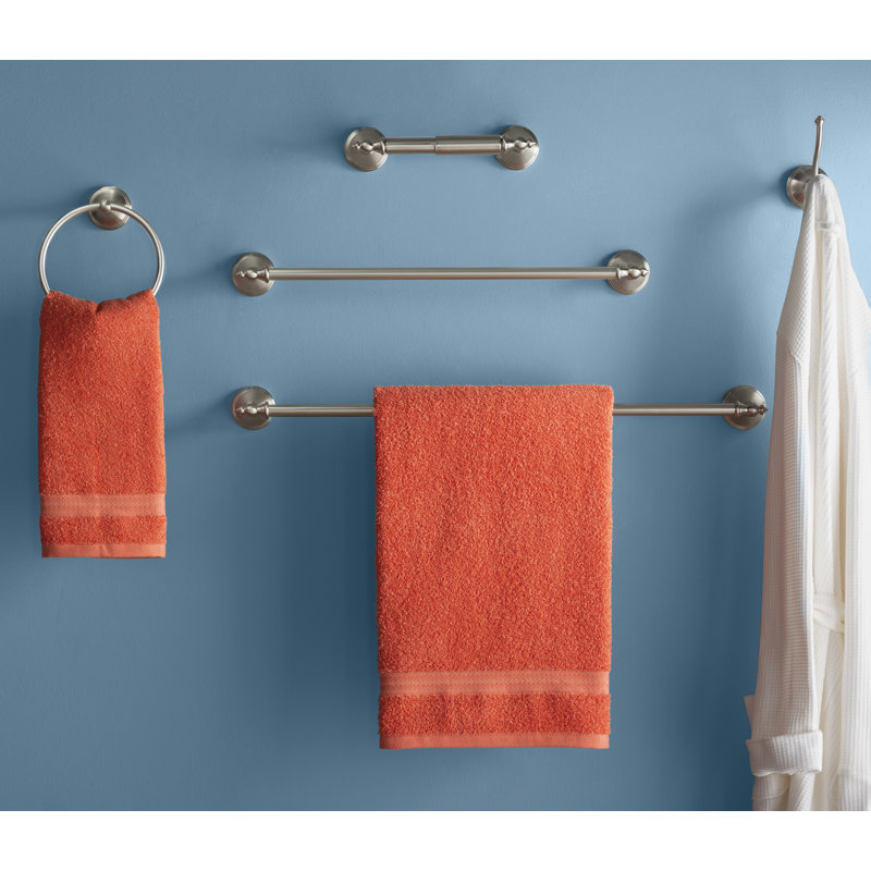 Naples Brushed Nickel 5-Piece Bathroom Hardware Set