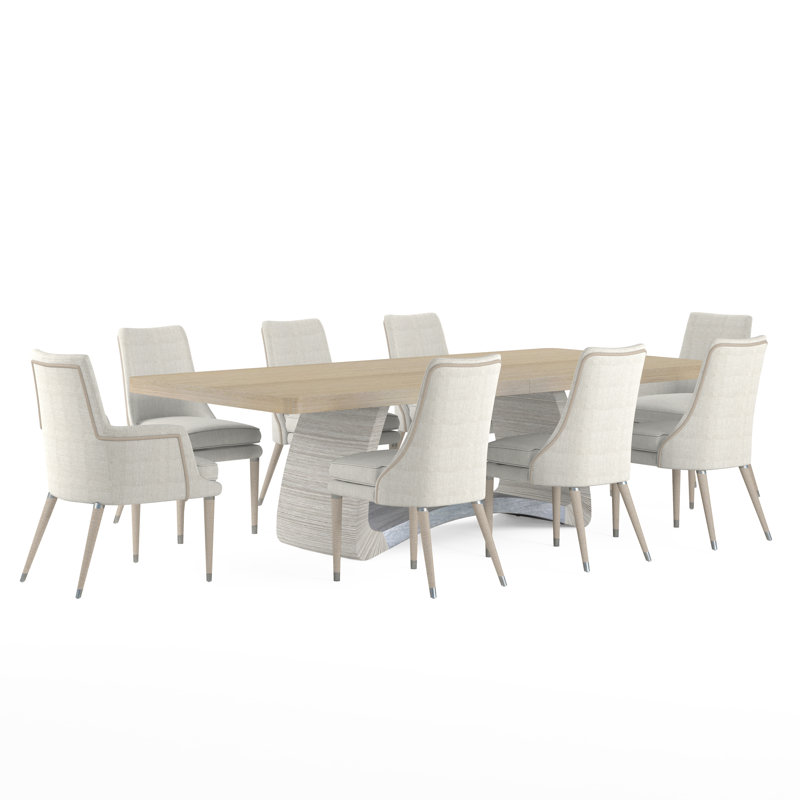 Water Upholstered Arm Chair