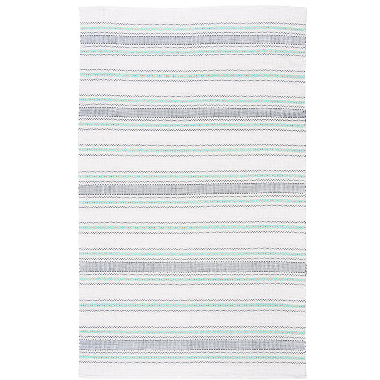 Breckenridge Hand Woven Cotton Striped Rug