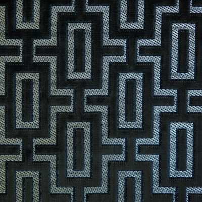 Bergman drapery, upholstery cut velvet fabric