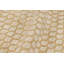 Rug & Kilim’S Modern Block Print Rug In Gold With Cream Floral Pattern-657554432