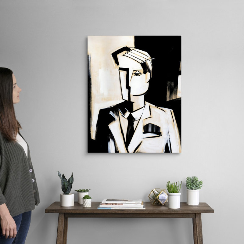 Reproduction d'art sur toile, Toile tendue, H 30 po x l 24 po x P 1,25 po