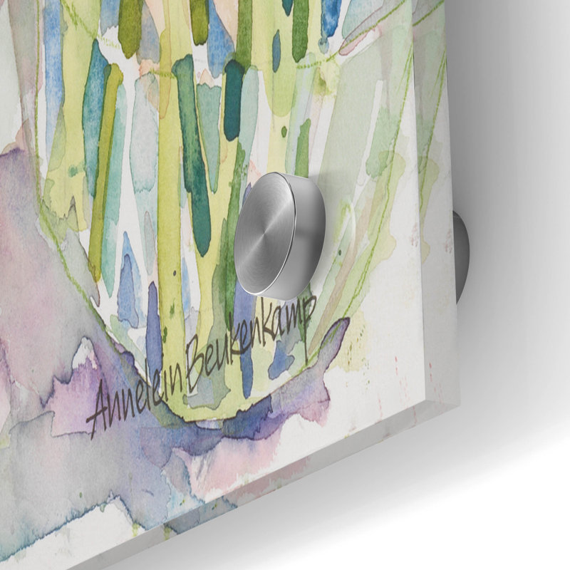 At At Peak »par Annelein Beukenkamp, art mural en verre acrylique, H 24 po x l 36 po x P 0,2 po