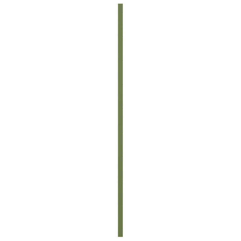 Volets de style moderne EnduraCore, Vert mousse, 18"W, 50"H