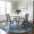 Machine Washable Indoor/Outdoor Xhevrie Blue Rug-632245654