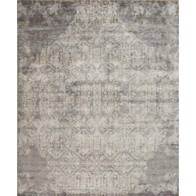 European Hand Knotted Wool Indoor Rug