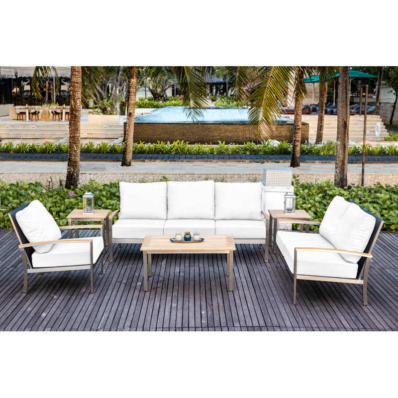 Outdoor 2 - Seat Patio Sofa, Natural