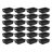 Sterilite Rugged Industrial Stackable Storage Tote w/ Lid, Black