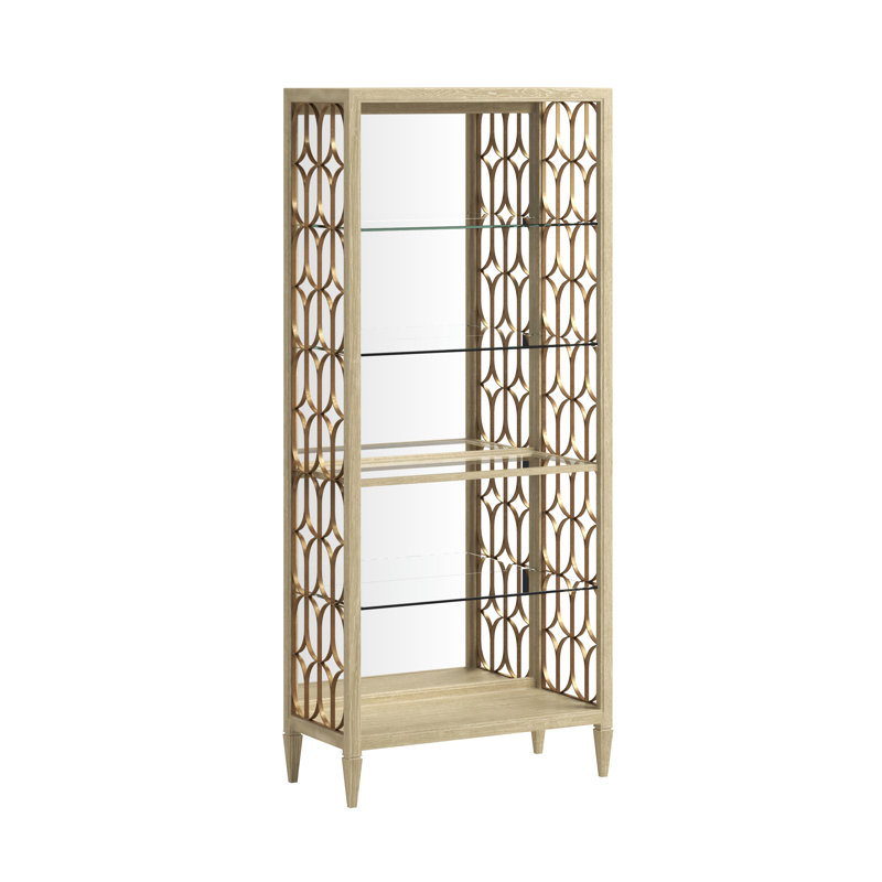 Eave Sundrenched Etagere Bookcase, Beige