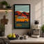 Desert Road Trip Retro - Wrapped Canvas-348019264-348019274