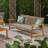 75.25"L Patio Rattan Sofa-1478095148